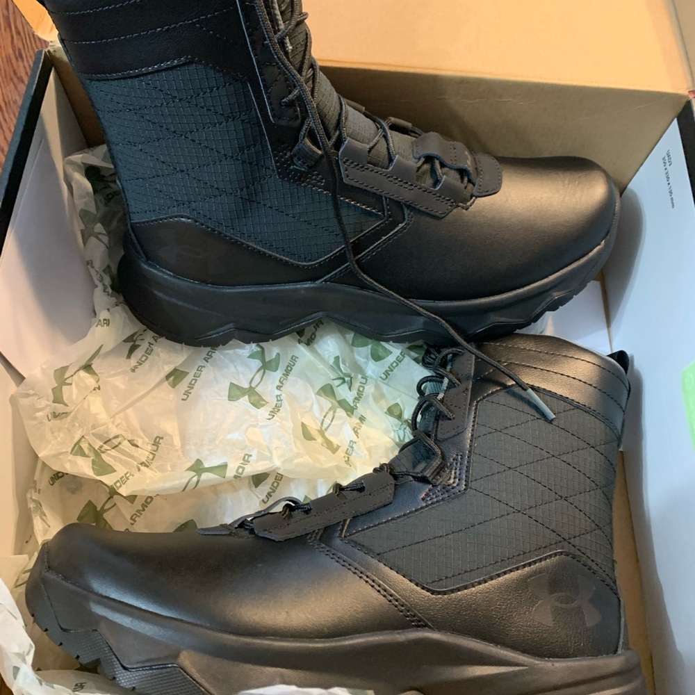 New men’s under armour tactical boots